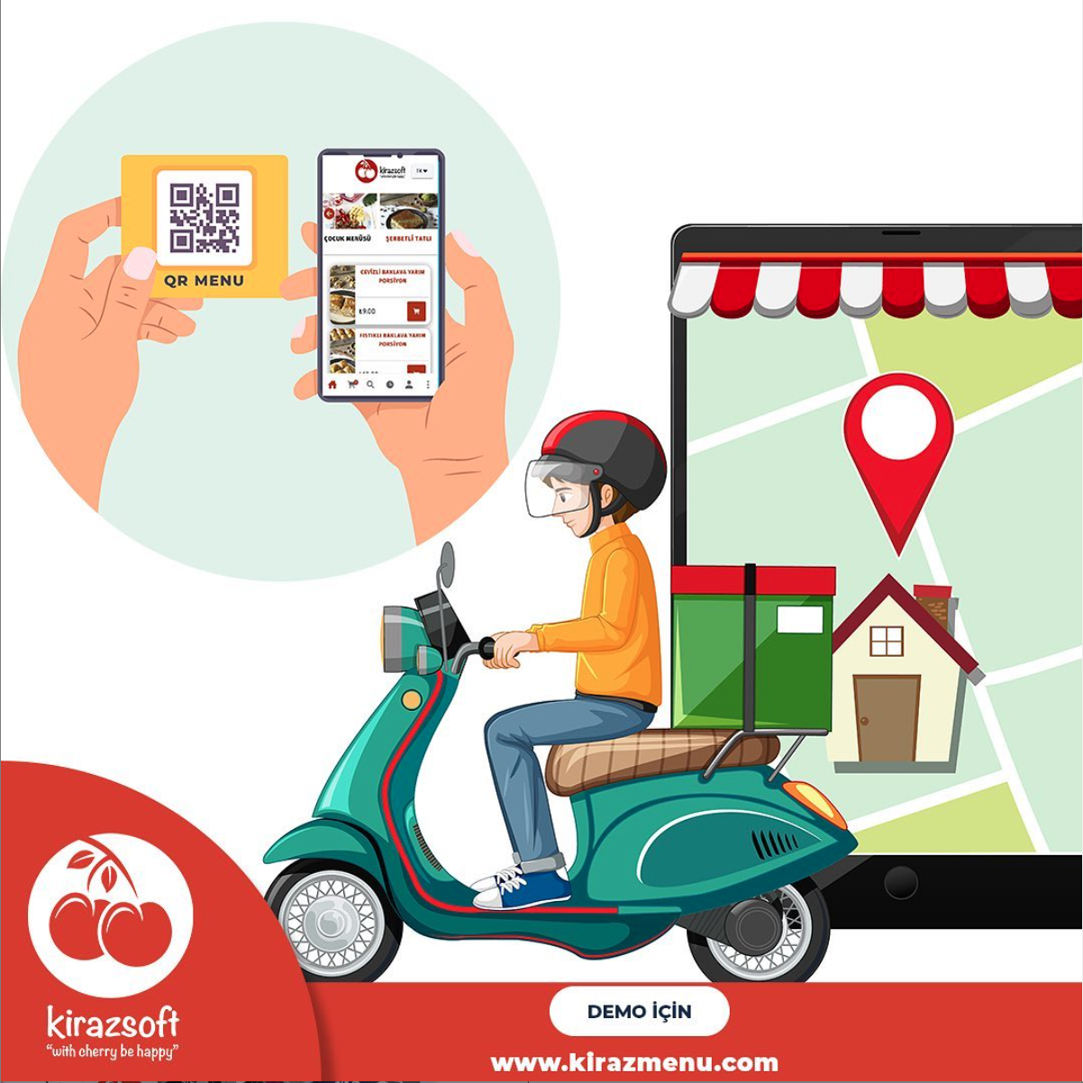 Karekodla Paket Servis